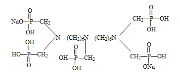 BHMTPH·PN (Na2) 雙1，6-亞己基三胺五甲叉膦酸鈉 